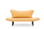 Atelier Del Sofa Chatto - Sofá-Cama de 2 Plazas Amarillo Mostaza